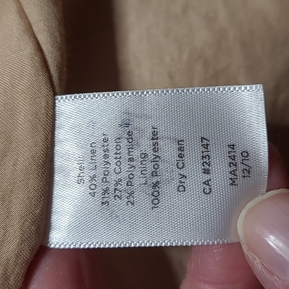 Talbots Tan Blazer - Picture 8 of 8